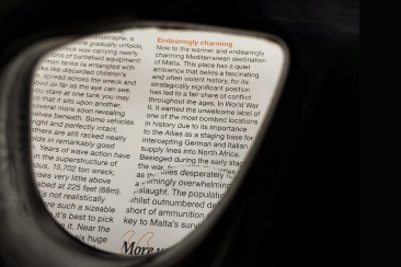 gauge reader lenses for diving masks
